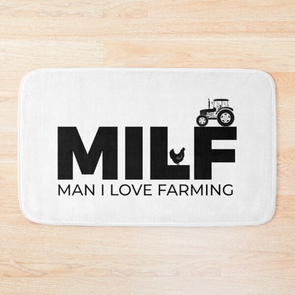 Item preview, MILF Man I LOVE Farming Farmer Design designed and sold by KunKhalil.