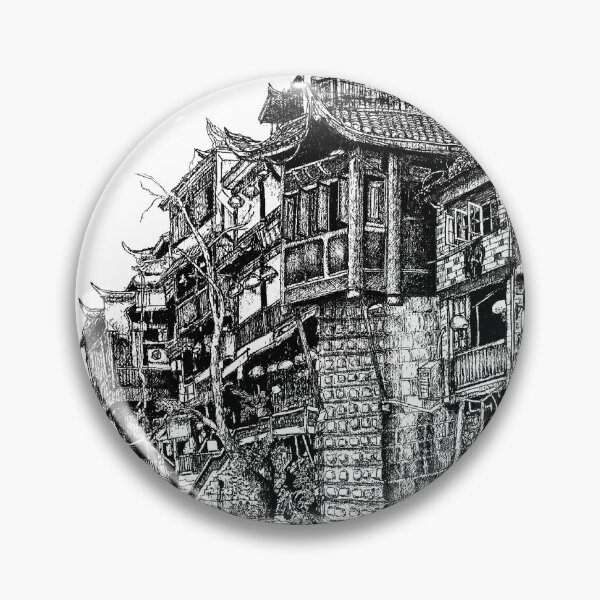 Item preview, Old houses in Fenghuang county in Hunan, China. designed and sold by Shoroveart.