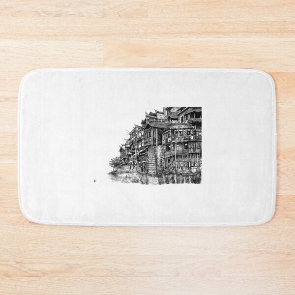 Item preview, Old houses in Fenghuang county in Hunan, China. designed and sold by Shoroveart.