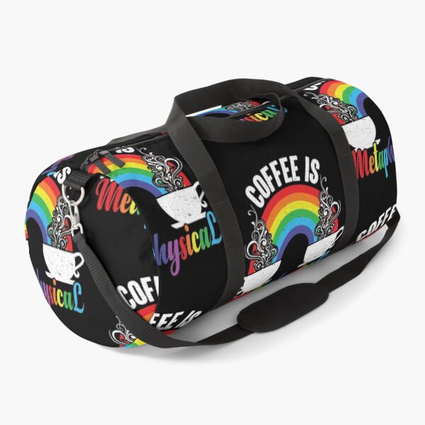 Item preview, Coffee Is Metaphysical - Steaming Java Under The Rainbow designed and sold by GravitiTees.