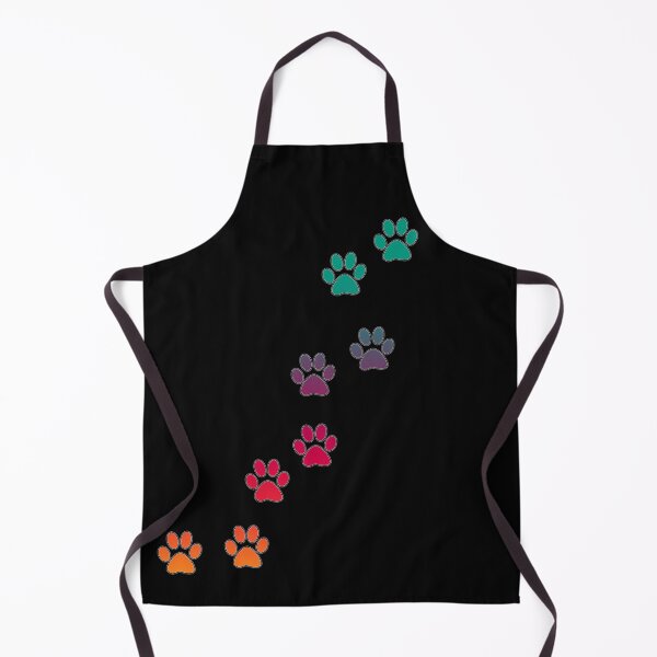 Item preview, Rainbow paws tracks - pets designed and sold by MadandMean.