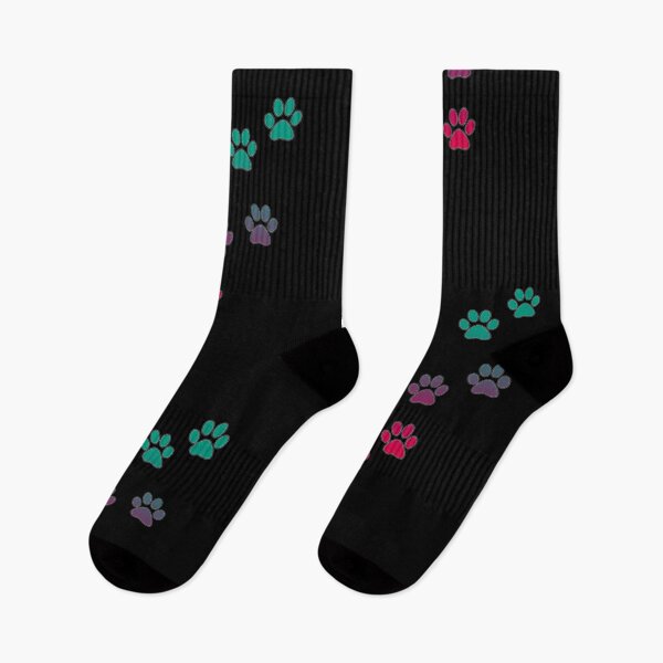Item preview, Rainbow paws tracks - pets designed and sold by MadandMean.