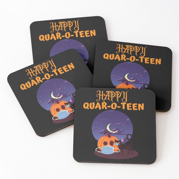Item preview, happy quaroteen witch cat halloween 2020 designed and sold by AGDesignstore.