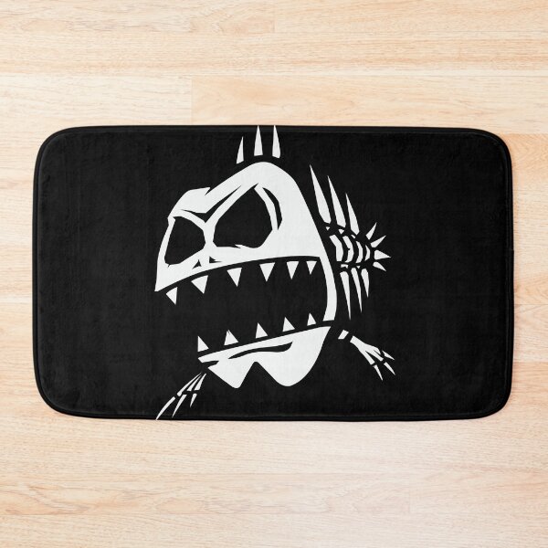 Item preview, Angry Prehistoric Sea Monster - Fossil Fish Skeleton designed and sold by cotros.