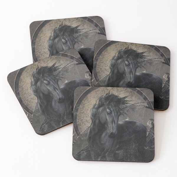 Item preview, Gothic Friesian Horse designed and sold by Gatterwe.