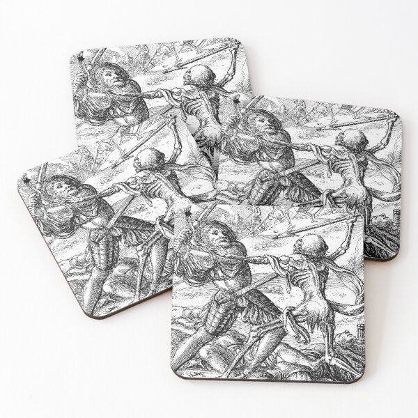 Item preview, The Knight - the Dance of Death - Hans Holbein  designed and sold by themasters.