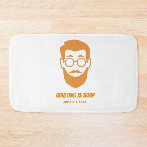 Item preview, Adulting is soup designed and sold by AdultHumourTees.