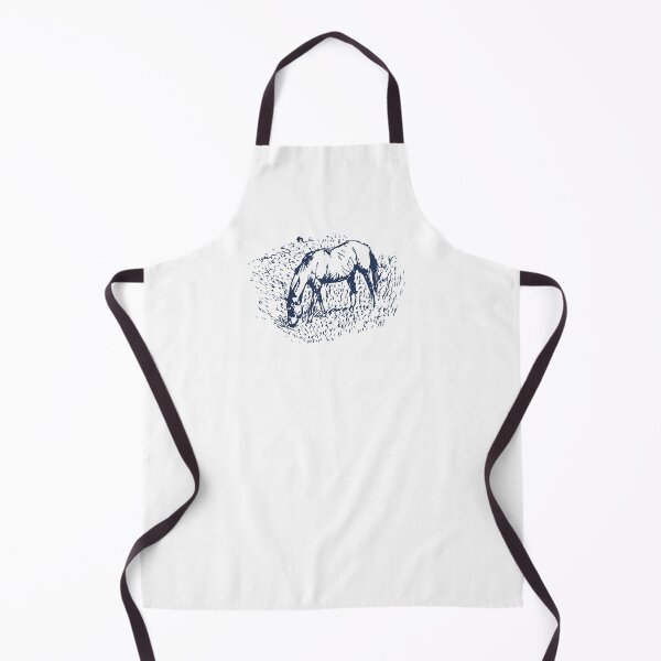 Item preview, Bosquejo del caballo azul designed and sold by flying-flamingo.