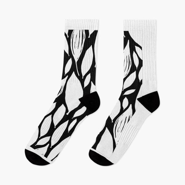 Item preview, Black and White Leaves designed and sold by ved-precise.