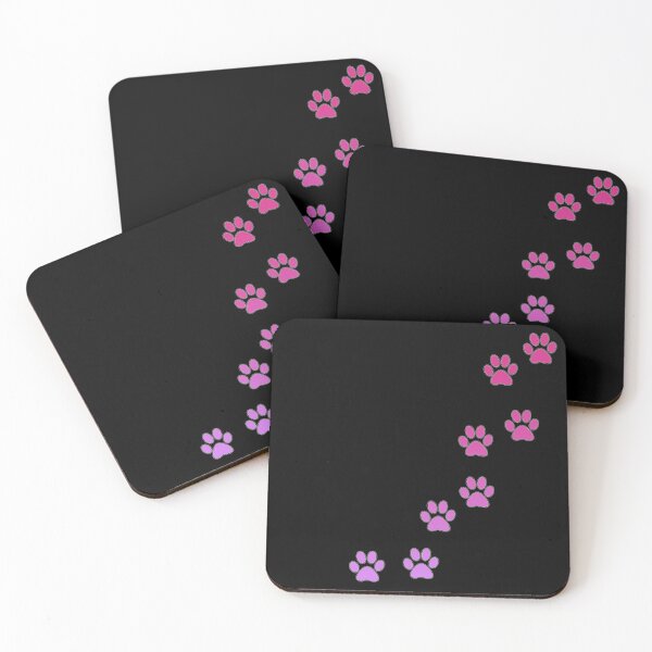 Item preview, Pink paw prints cute cat dog pet lover designed and sold by MadandMean.