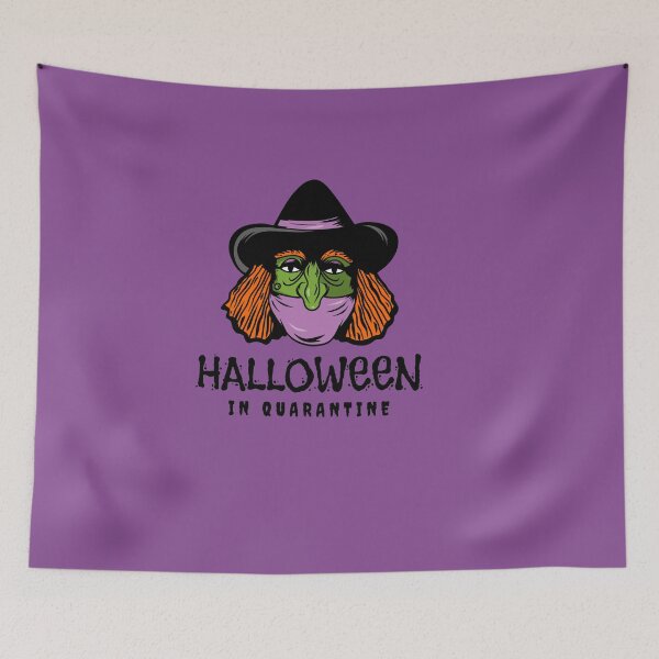 Item preview, Halloween in Quarantine! Funny Silly Witch designed and sold by BrashBear.