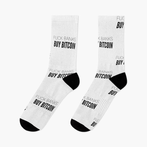 Item preview, Fuck Banks Buy Bitcoin designed and sold by Bouzdesigns.
