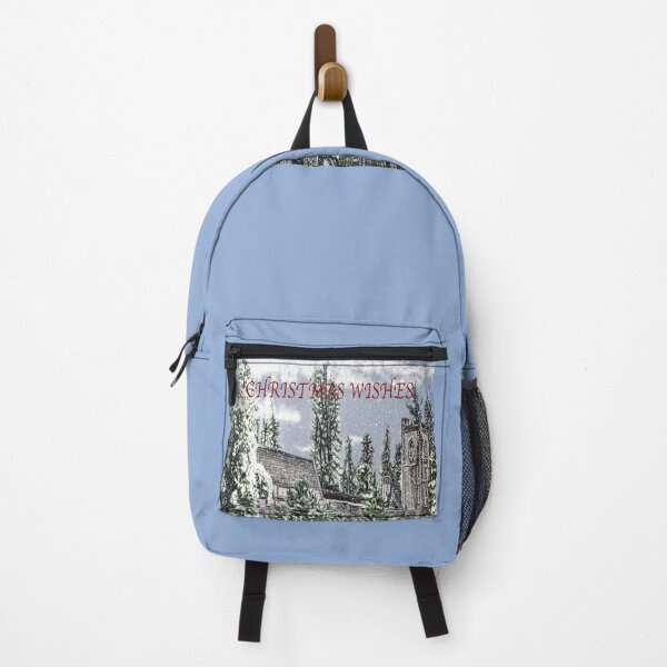 Item preview, The historic Dunkeld Cathedral in winter. Christmas Wishes  designed and sold by IslesArt.