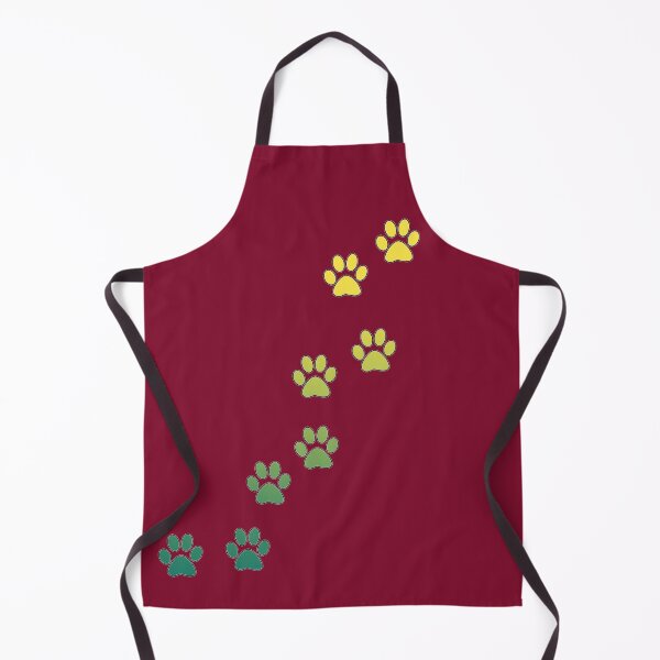 Item preview, Paws watercolor footprints cute cat dog - animal lover designed and sold by MadandMean.