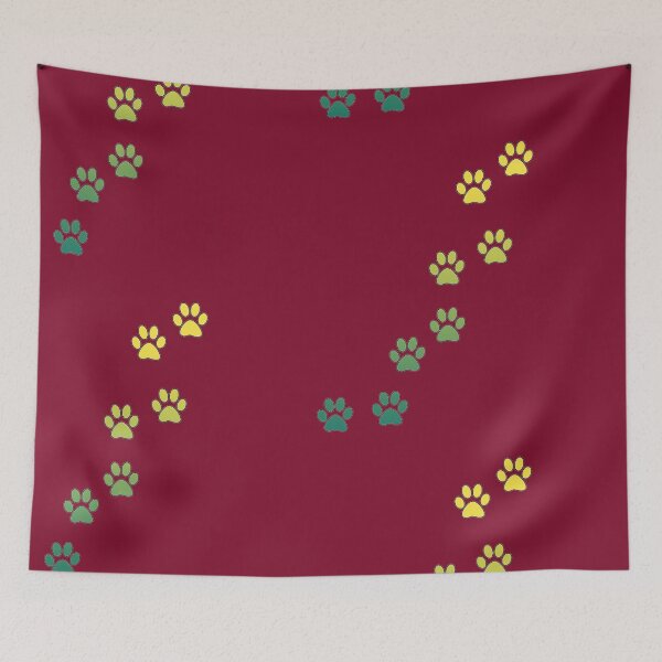 Item preview, Paws watercolor footprints cute cat dog - animal lover designed and sold by MadandMean.