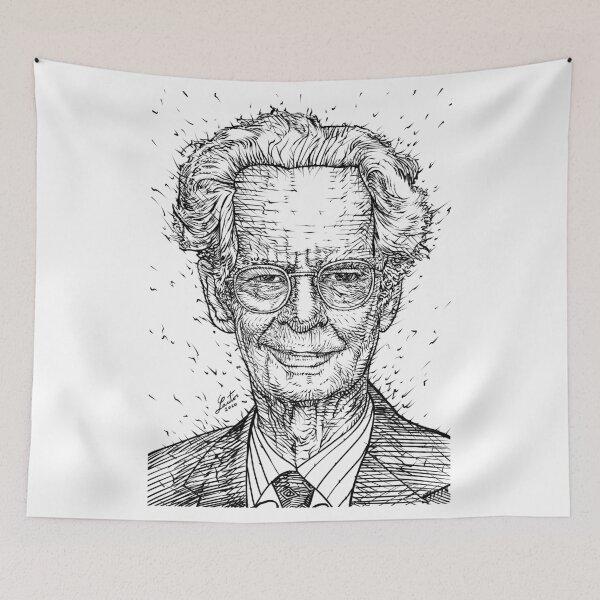 Item preview, B. F. SKINNER ink portrait.1 designed and sold by lautir.