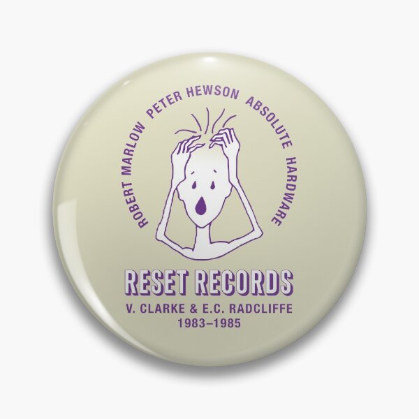 Item preview, Reset Records designed and sold by Andrew Dineley.