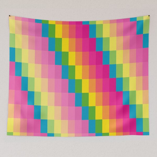 Item preview, Rectangle Graphic in Rainbow Pastel Colors  designed and sold by greatnorris.