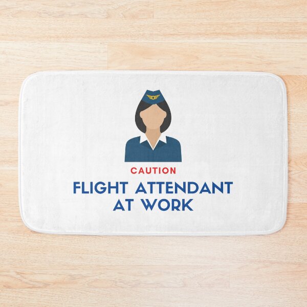 Item preview, CAUTION: Flight Attendant (Cabin Crew) at Work designed and sold by jetmike.