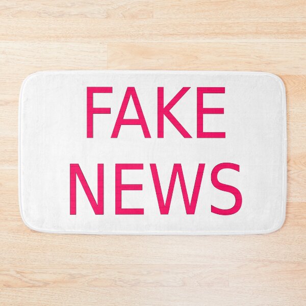 Item preview, pink Fake News designed and sold by redgoch.