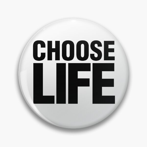 Item preview, CHOOSE LIFE - 80s Retro designed and sold by Click-Tees.