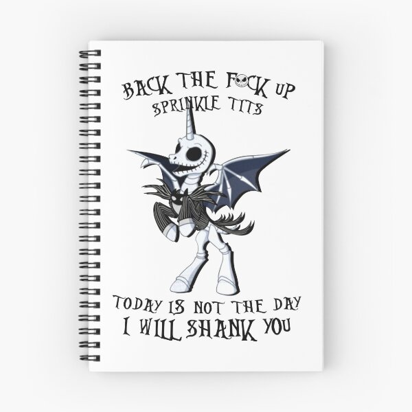 Item preview, Jack Skellington Unicorn Back The Fuck Up designed and sold by MattHouse99.