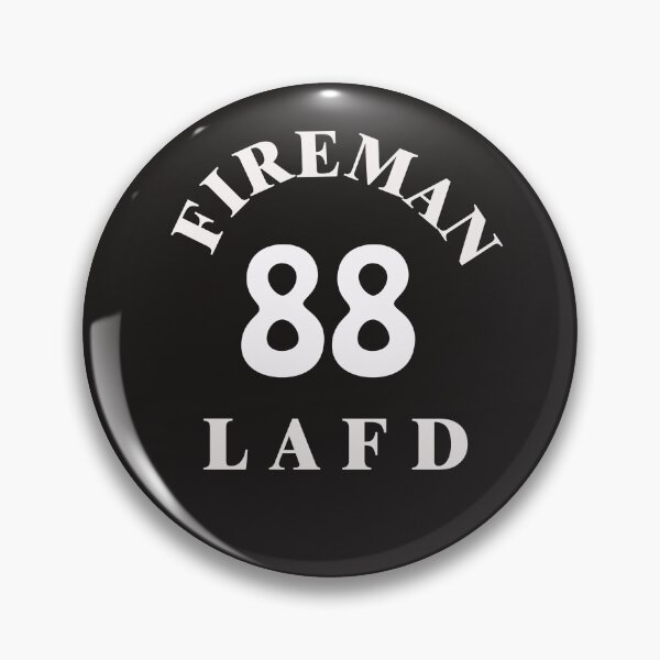 Item preview, LAFD FIREMAN 88 DESIGN designed and sold by YueHeng Creates ⭐⭐⭐⭐⭐.