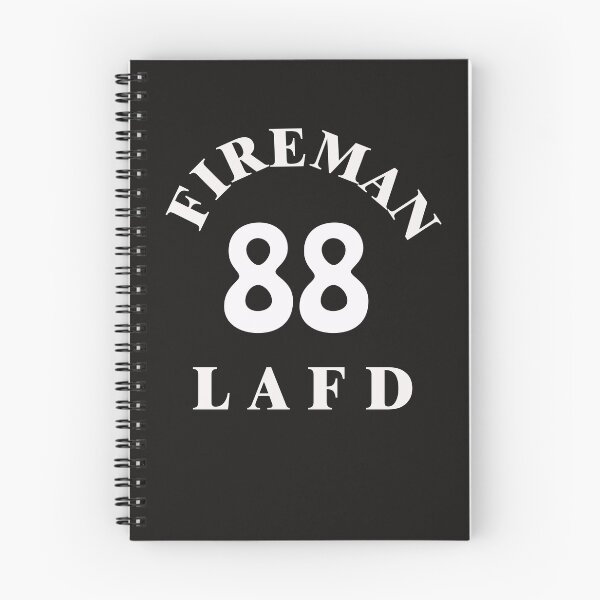 Item preview, LAFD FIREMAN 88 DESIGN designed and sold by YueHeng Creates ⭐⭐⭐⭐⭐.