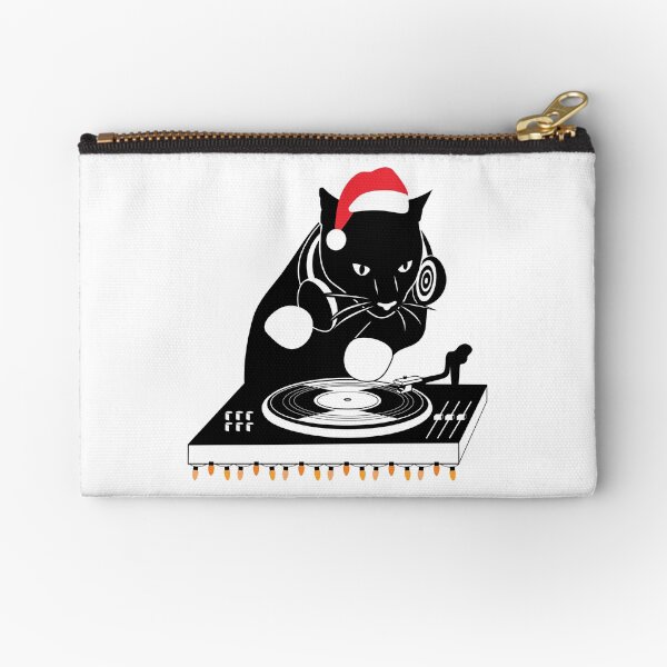 Item preview, DJ Cat Christmas Edition  designed and sold by alancreative.