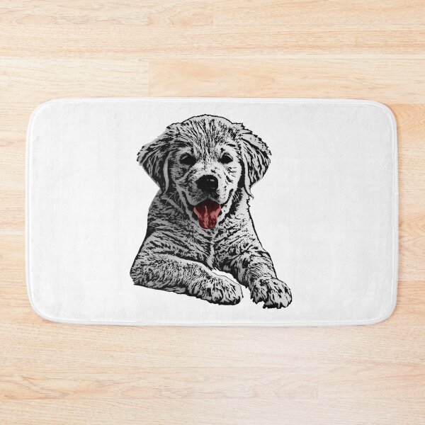 Item preview, Labrador Puppy Happy  designed and sold by CreativeBlue.