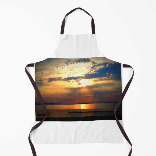 Item preview, Suset over a calm lake designed and sold by MimiSandell.