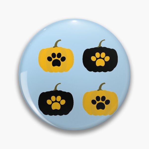 Item preview, Halloween pumpkin paw  designed and sold by NinaBetterNot.