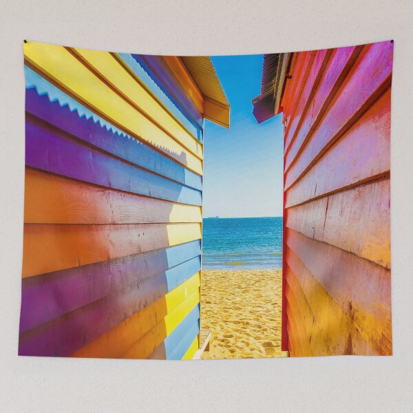 Item preview, Between Brighton Bath Huts #19 and #20 designed and sold by Steven Jodoin.