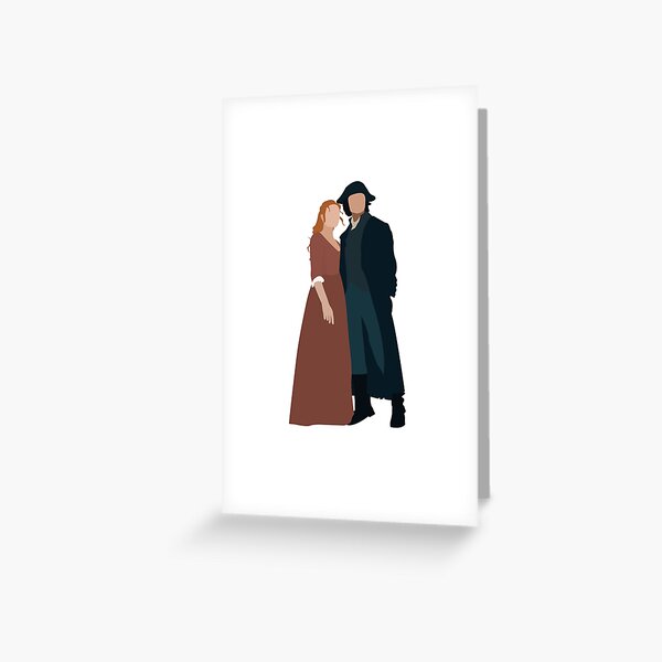 Ross and Demelza Poldark Greeting Card