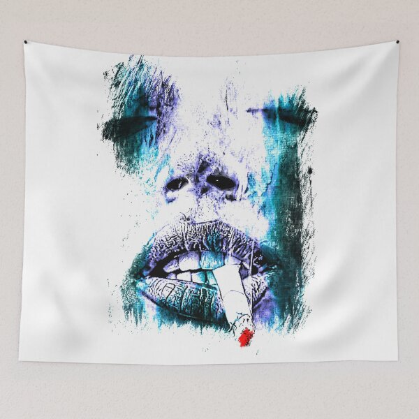 Item preview, Woman and Cigarette Drawing 2. Fanart. WallsOfFame designed and sold by WallsOfFameAust.