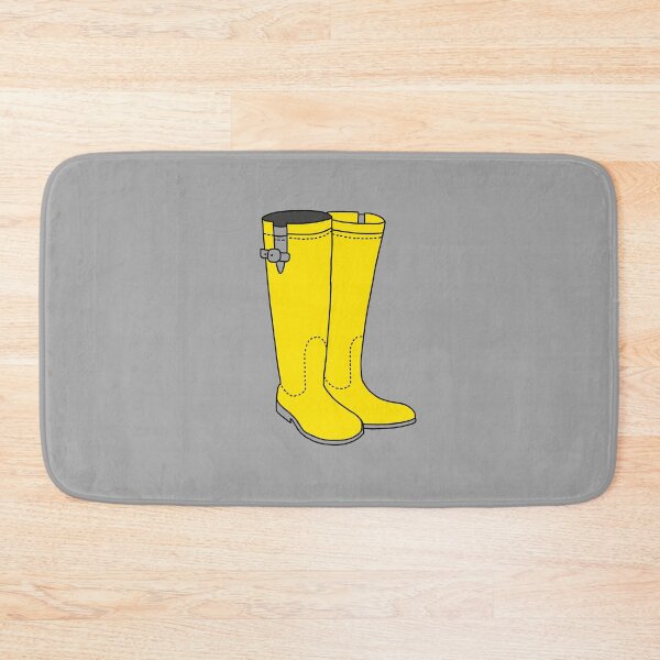 Item preview, Yellow rain boots designed and sold by adesignworld.