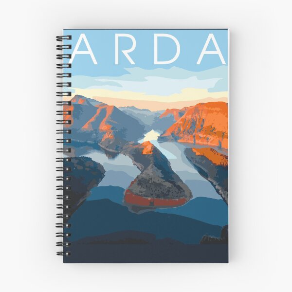 Item preview, The horseshoe turn of Arda river in Bulgaria designed and sold by stuff-n-stuff.
