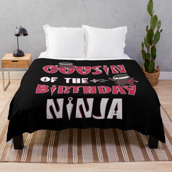 Item preview, Cousin Of The Birthday Ninja Boy And Girl B-day Party design designed and sold by Grabitees.