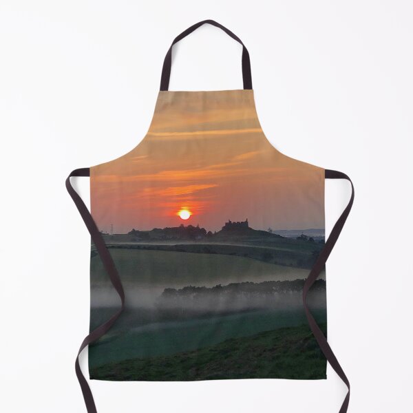 Item preview, Misty morning glow over Hume Castle near Kelso, Scottish Borders designed and sold by yourscotborders.