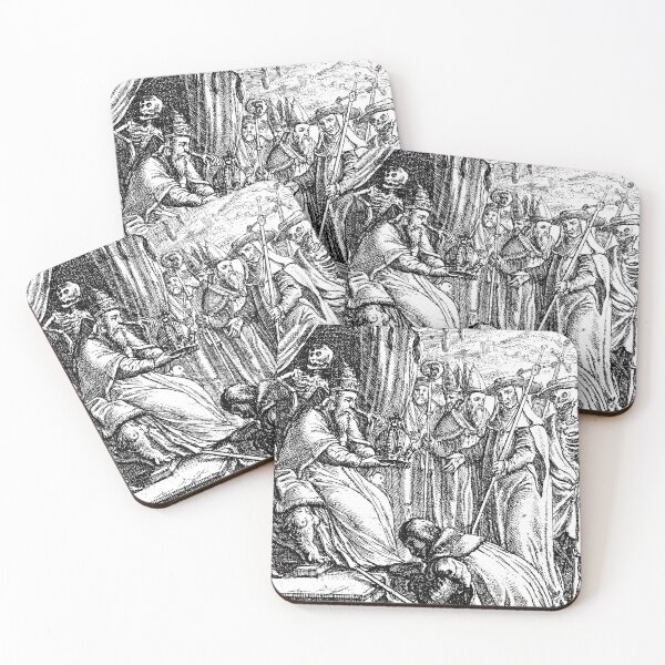 Item preview, The Pope, from the Dance of Death - Wenceslaus Hollar  designed and sold by themasters.