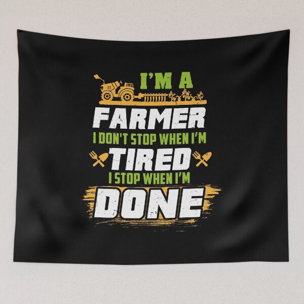 Item preview, I'm A Farmer - Funny Farming T-Shirt designed and sold by biNutz.