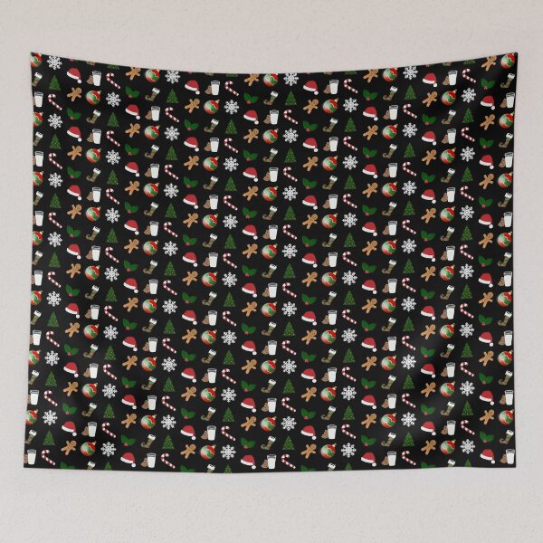 Item preview, Elegant & Cute Christmas Symbols Assortment designed and sold by Happy Puppy Print On Demand.