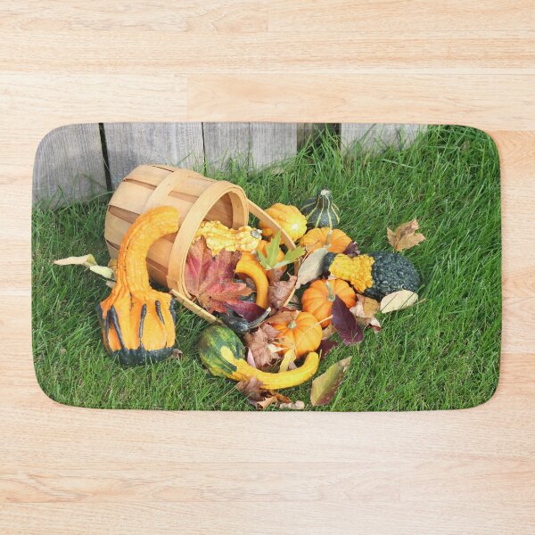 Item preview, Bushel Basket overflowing with Autumn designed and sold by Susie Kramer.