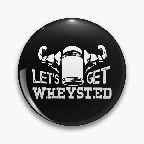 Item preview, Let's Get Wheysted - Funny Gym T-Shirt designed and sold by biNutz.