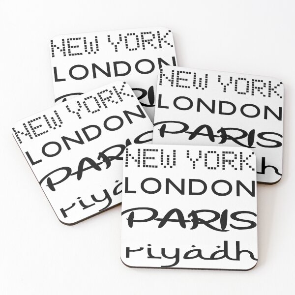 Item preview, New York, London, Paris, Riyadh! designed and sold by Twenty Twenty Visions.