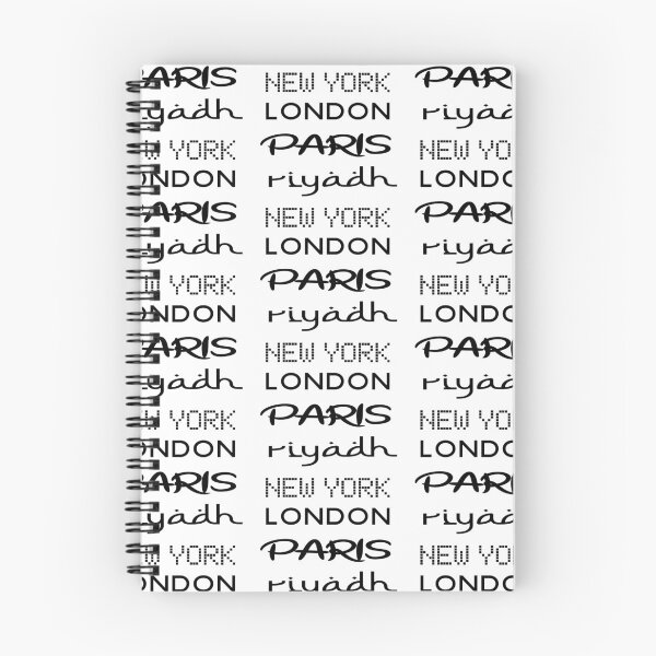 Item preview, New York, London, Paris, Riyadh! designed and sold by Twenty Twenty Visions.