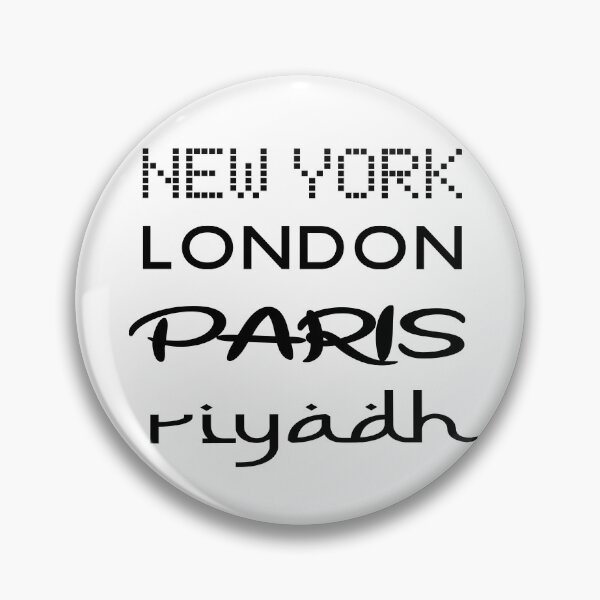 Item preview, New York, London, Paris, Riyadh! designed and sold by Twenty Twenty Visions.