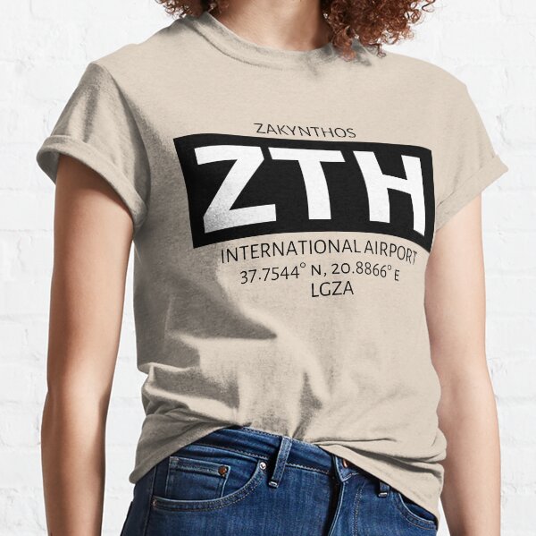 Zakynthos International Airport ZTH Classic T-Shirt