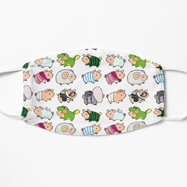 Poogie party Flat Mask