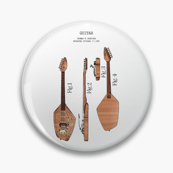 Item preview, Guitar designed and sold by ThePatentPlanet.